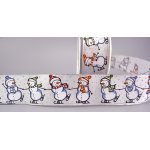 SNOWMAN Weihnachten Geschenkband