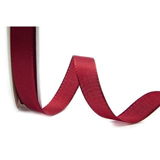 Dekoband TAFTBAND 3 m x 15 mm BORDEAUX Geschenkband...