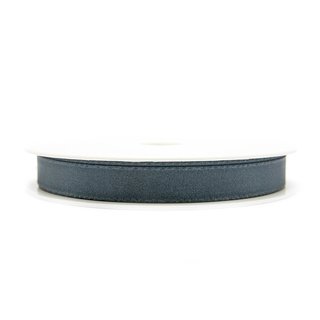 Dekoband TAFTBAND 3 m x 15 mm ANTHRAZIT Dunkelgrau Geschenkband Stoffband Taft Visco