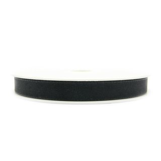Dekoband TAFTBAND 3 m x 15 mm SCHWARZ Geschenkband Stoffband Taft Visco