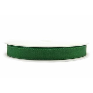 Dekoband TAFTBAND 3 m x 15 mm DUNKELGRN Grn Geschenkband Stoffband Taft Visco
