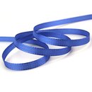 Dekoband TAFTBAND 50 m x 8 mm BLAU Mittelblau...
