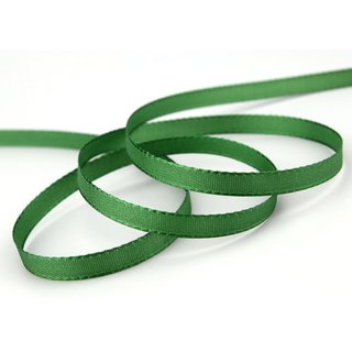 Dekoband TAFTBAND 50 m x 8 mm DUNKELGRÜN Tannengrün Grün...