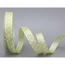 Dekoband PUNKTE LINDGRN / WEISS 20 m x 15 mm Stoffband...
