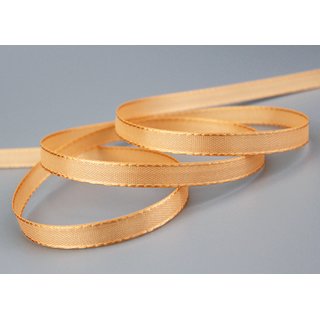 Dekoband TAFTBAND 3 m x 8 mm APRICOT Geschenkband...