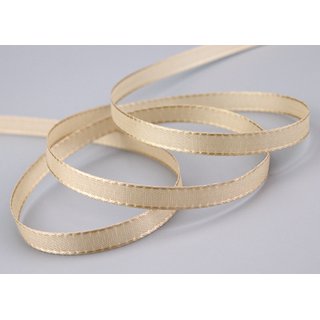 Dekoband TAFTBAND 3 m x 8 mm BEIGE Geschenkband Stoffband...
