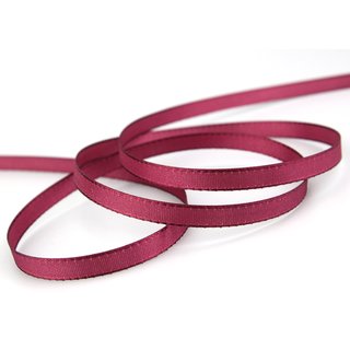 Dekoband TAFTBAND 3 m x 8 mm FUCHSIA Pflaume Geschenkband...