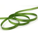 Dekoband TAFTBAND 3 m x 8 mm OLIV Grasgrn Grn...