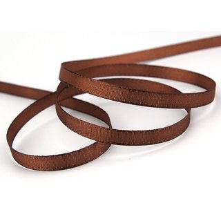 Dekoband TAFTBAND 3 m x 8 mm BRAUN Geschenkband Stoffband...