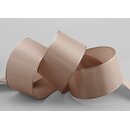 Dekoband TAFTBAND 3 m x 40 mm TAUPE Geschenkband...