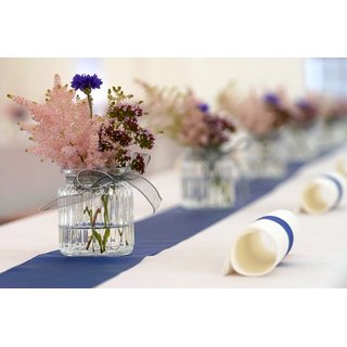 20 m x 25 mm Dekoband CHIFFON GRAU transparent Schleifenband aus Organza mit formstabilen Kanten