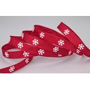 Dekoband LET IT SNOW in ROT 3 m x 15 mm Weihnachten...