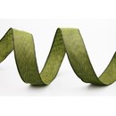 3 m x 25 mm Dekoband OLIVER OLIV DUNKEL (212) Stoffband...