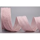 20 m x 40 mm Dekoband OLIVER ALTROSA (107) Stoffband mit...