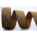 20 m x 40 mm Dekoband OLIVER BRAUN Karamell (249)...