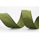 3 m x 40 mm Dekoband OLIVER OLIV DUNKEL (212) Stoffband...