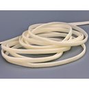 Elastisches Samtband CREME (612) 1 m x 6 mm METERWARE...