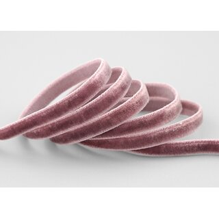 Elastisches Samtband ALTROSA Dunkel (263) 1 m x 6 mm...