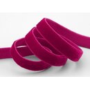 Elastisches Samtband WEINROT (360) 1 m x 9 mm METERWARE...