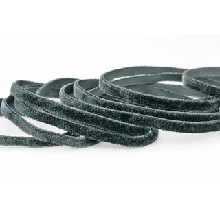 Elastisches Samtband DUNKELGRAU (718) 1 m x 9 mm...