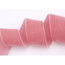 Elastisches Samtband ROSA (257) 1 m x 36 mm METERWARE...