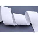 Elastisches Samtband WEISS (401) 1 m x 36 mm METERWARE...
