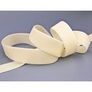Elastisches Samtband CREME (612) 1 m x 16 mm METERWARE...
