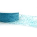 VLIES Dekoband 3 m x 40 mm TRKIS Aquablau Vliesband...