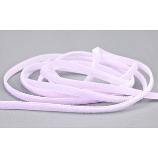 Samtband FLIEDER HELL (628) 1 m x 5 mm METERWARE Samt...