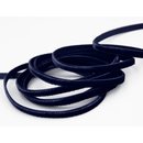 Samtband DUNKELBLAU | NACHTBLAU (638) 1 m x 5 mm...