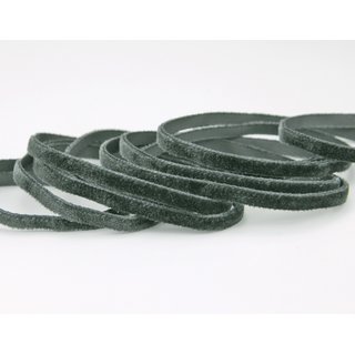 Samtband BASALTGRAU (689) 1 m x 5 mm METERWARE Samt...