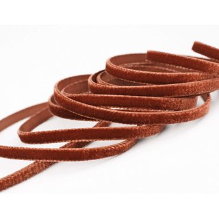 Samtband KARMINROT | AKAJOU (415) 1 m x 7 mm METERWARE...