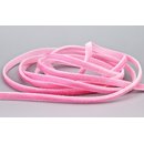 Samtband BABY PINK  (421) 1 m x 7 mm METERWARE Samt...