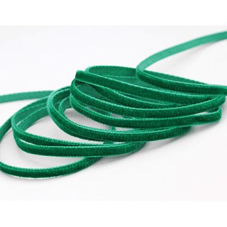 Samtband SMARAGDGRÜN (456) 1 m x 7 mm METERWARE Samt...