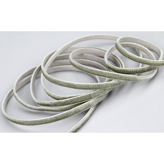 Samtband SCHILFGRÜN (687) 1 m x 7 mm METERWARE Samt...
