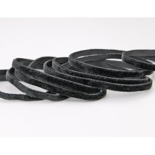 Samtband ANTHRAZIT (953) 1 m x 7 mm METERWARE Samt...