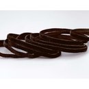 Samtband DUNKELBRAUN | SCHWARZBRAUN (985) 1 m x 7 mm...