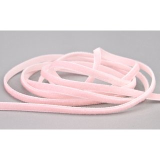 Samtband HELLROSA | ROSA-WEISS (630) 1 m x 9 mm...