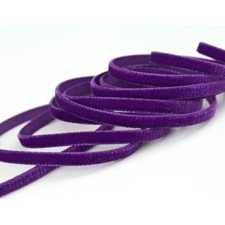 Samtband LILA | VIOLETT (634) 1 m x 9 mm METERWARE Samt...