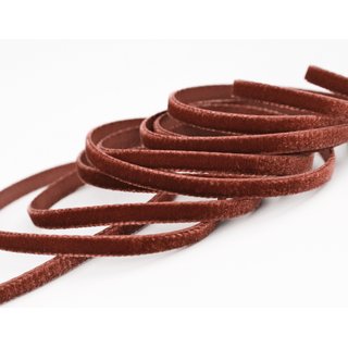 Samtband ROSTBRAUN (706) 1 m x 9 mm METERWARE Samt...
