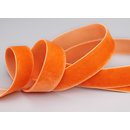 Samtband ORANGE (445) 1 m x 16 mm METERWARE Samt...