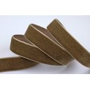Samtband NATURBRAUN (539) 1 m x 16 mm METERWARE Samt...