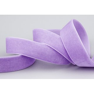 Samtband LAVENDEL (609) 1 m x 16 mm METERWARE Samt...