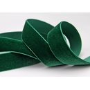 Samtband DUNKELGRN (621) 1 m x 16 mm METERWARE Samt...