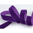 Samtband LILA | VIOLETT (634) 1 m x 16 mm METERWARE Samt...