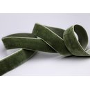 Samtband GRN-BRAUN (642) 1 m x 16 mm METERWARE Samt...