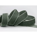 Samtband BASALTGRAU (689) 1 m x 16 mm METERWARE Samt...