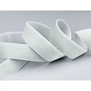 Samtband HELLGRAU (702) 1 m x 16 mm METERWARE Samt...