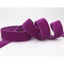 Samtband LILA (709) 1 m x 16 mm METERWARE Samt einseitig...