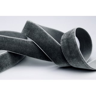 Samtband ANTHRAZIT (953) 1 m x 16 mm METERWARE Samt...